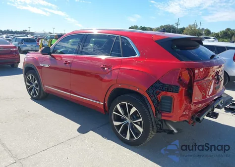 2025 Volkswagen Atlas Cross Sport 2.0T Sel Premium R-Line из США, поврежденный, VIN 1V2FE2CA2SC212426